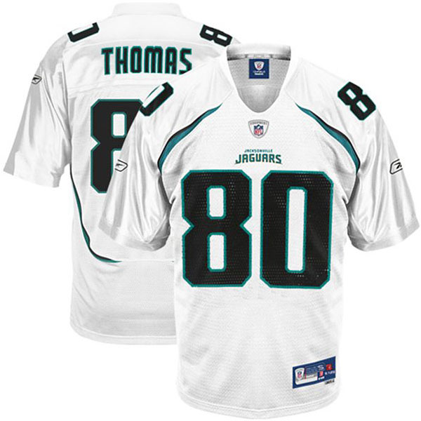 Jacksonville Jaguars #80 Julius Thomas Nike White Replica Jersey