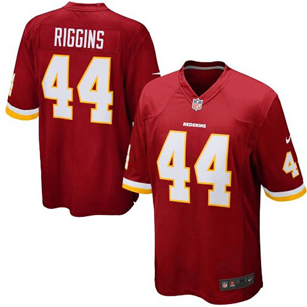 Mens Washington Redskins #44 John Riggins Nike Burgundy Retired Player Game Jersey