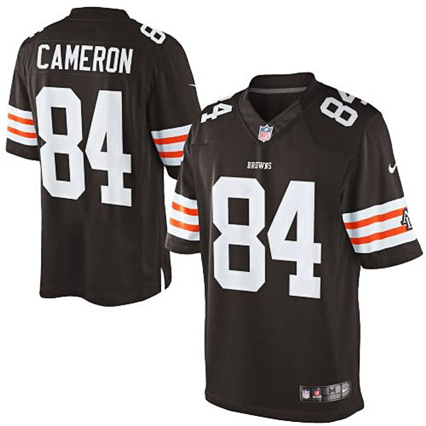 Mens Cleveland Browns #84 Jordan Cameron Nike Brown Limited Jersey