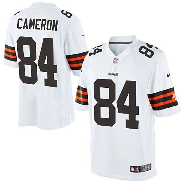 Mens Cleveland Browns #84 Jordan Cameron Nike White Limited Jersey