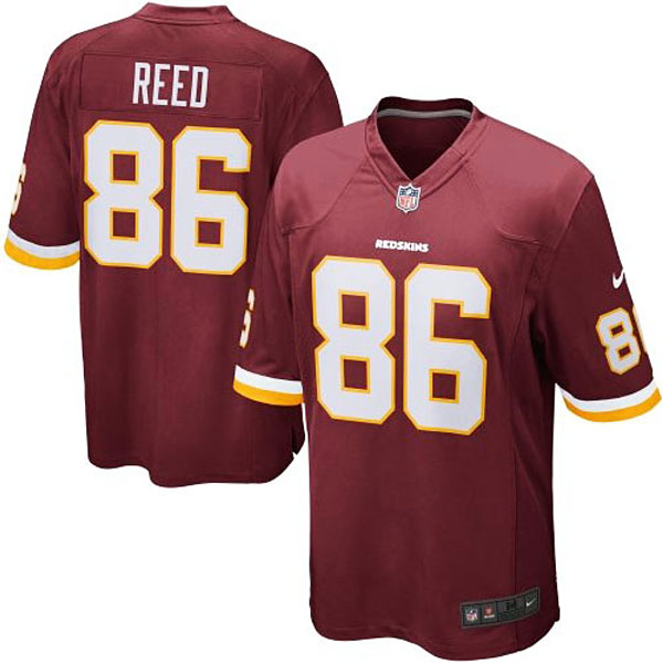 Mens Washington Redskins #86 Jordan Reed Nike Game Jersey