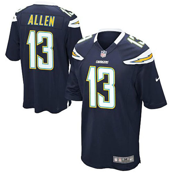 Mens San Diego Chargers #13 Keenan Allen Nike Navy Blue Game Jersey