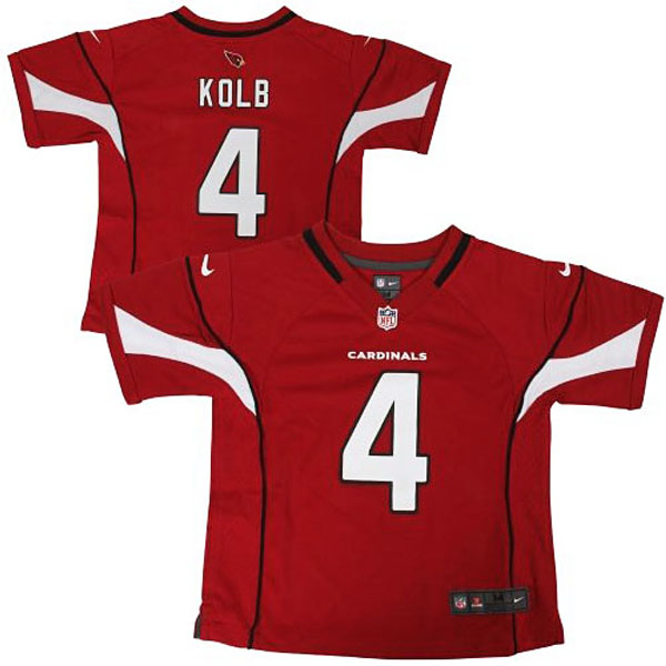 Nike Kevin Kolb Arizona Cardinals #4 Preschool Game Jersey-Red