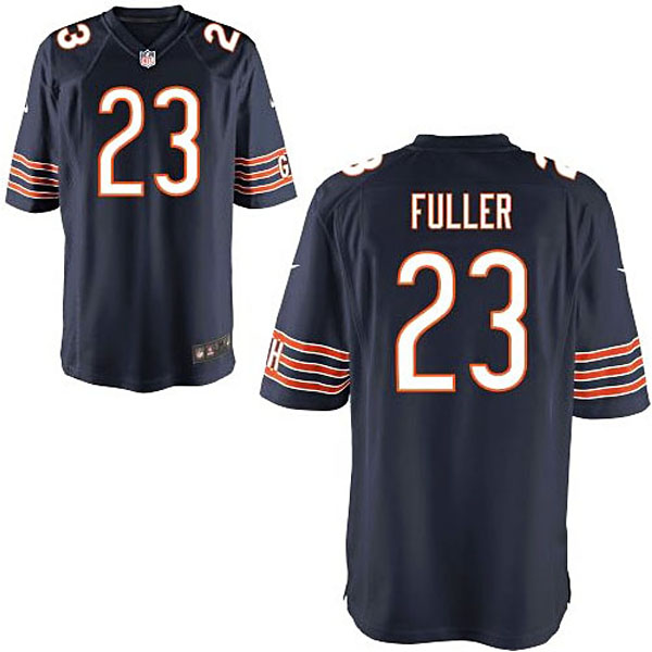 Mens Chicago Bears #23 Kyle Fuller Nike Navy Blue Game Jersey