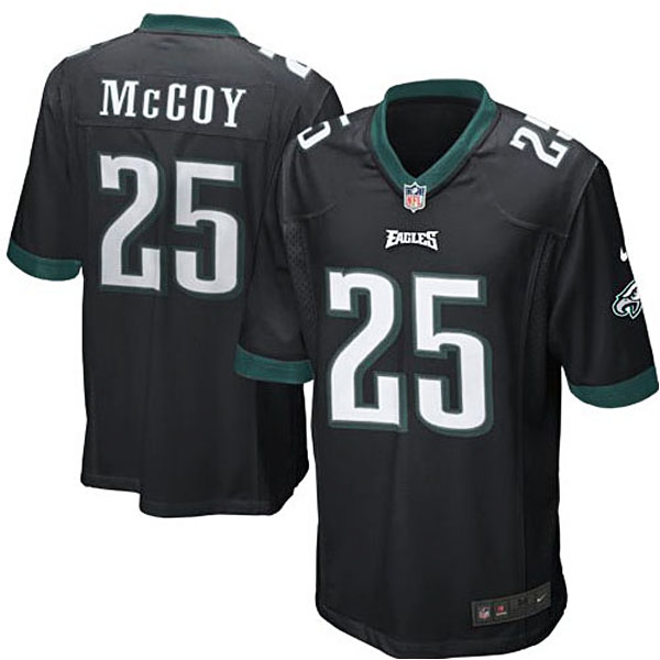 Mens Philadelphia Eagles #25 LeSean McCoy Nike Alternate Game Jersey