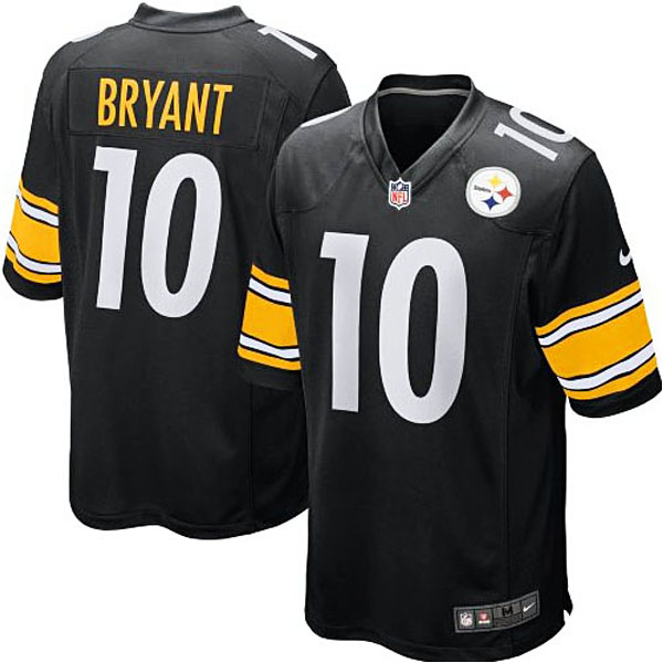 Mens Pittsburgh Steelers #10 Martavis Bryant Nike Black Game Jersey