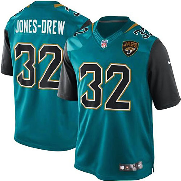 Men's Jacksonville Jaguars #32 Maurice Jones-Drew Nike Teal Alternate Limited Jersey