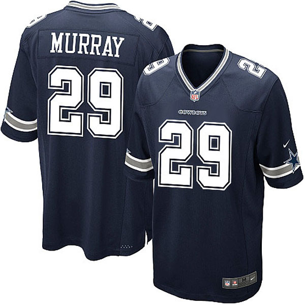 Men Nike Dallas Cowboys 29 DeMarco Murray Game Navy Blue Team Color Jersey