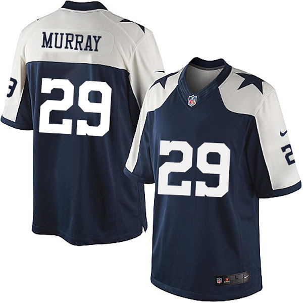 Men Nike Dallas Cowboys 29 DeMarco Murray Limited Navy Blue Throwback Alternate Jersey