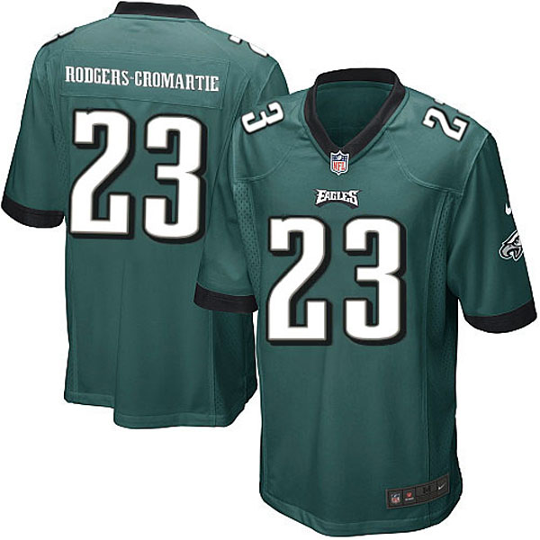 Men Nike Philadelphia Eagles #23 Dominique Rodgers-Cromartie Game Midnight Green Team Color NFL Jersey