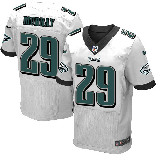 Men Nike Philadelphia Eagles #29 DeMarco Murray Game White NFL Jersey