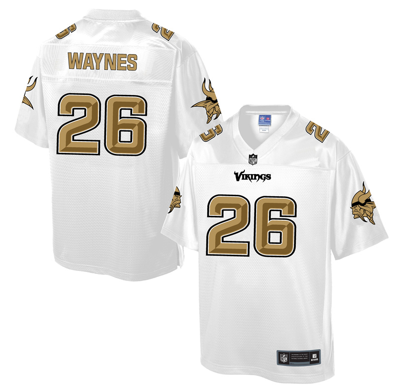 Minnesota Vikings #26 Trae Waynes White Pro Line Fashion Jersey