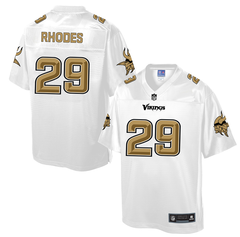 Minnesota Vikings #29 Xavier Rhodes White Pro Line Fashion Jersey