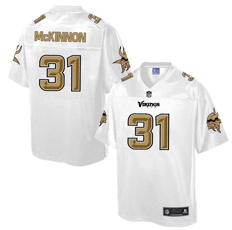 Minnesota Vikings #31 Jerick McKinnon White Pro Line Fashion Jersey