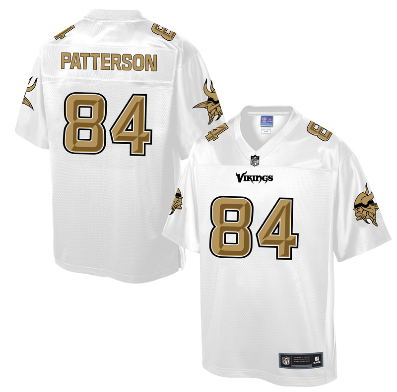 Minnesota Vikings #84 Cordarrelle Patterson White Pro Line Fashion Jersey