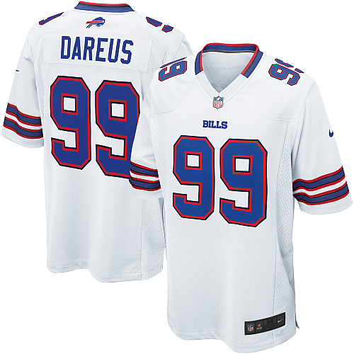 NFL Buffalo Bills Men Marcell Dareus White Game Jersey