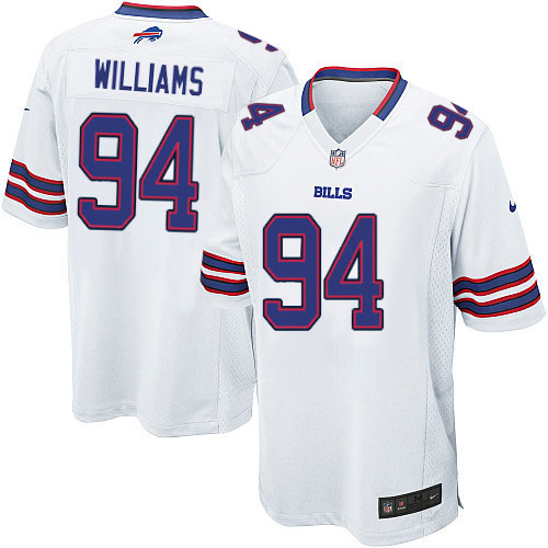 NFL Buffalo Bills Men Mario Williams White Game Jersey