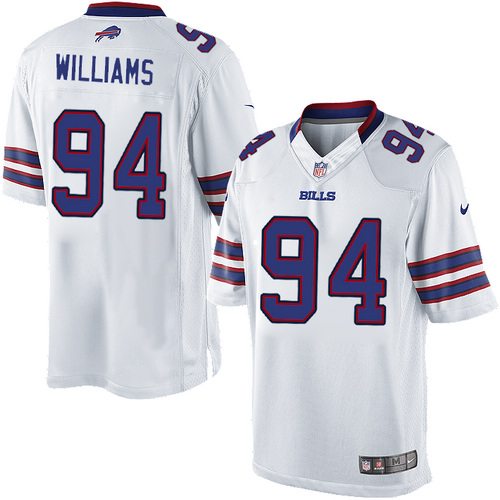 NFL Buffalo Bills Men Mario Williams White Limited Jersey