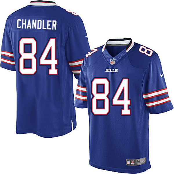 NFL Buffalo Bills Men Scott Chandler Blue Limited Jersey