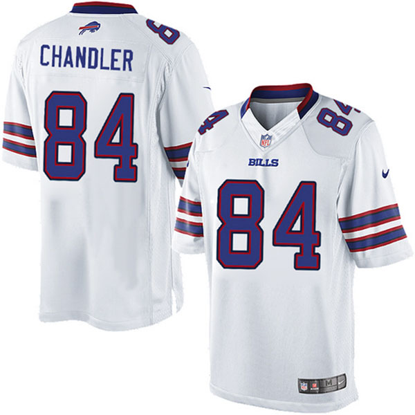 NFL Buffalo Bills Men Scott Chandler White Limited Jersey