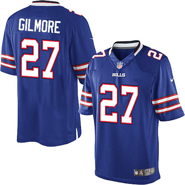 NFL Buffalo Bills Men Stephon Gilmore Blue Limited Jersey