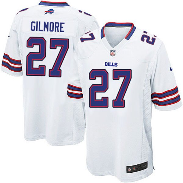 NFL Buffalo Bills Men Stephon Gilmore White Game Jersey