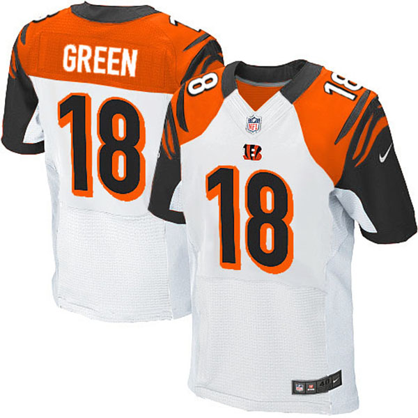 NFL Cincinnati Bengals Men A.J. Green Elite White Jersey