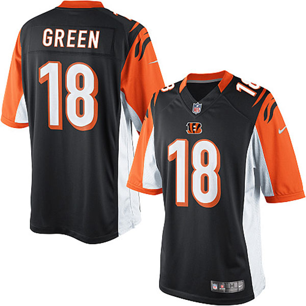 NFL Cincinnati Bengals Men A.J. Green Limited Black Jersey