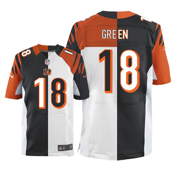 NFL Cincinnati Bengals Men A.J. Green Limited Two Tone Team Road Jersey