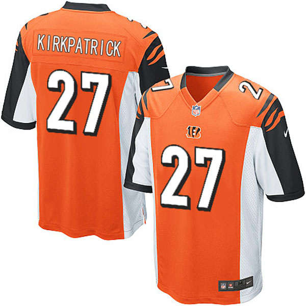 NFL Cincinnati Bengals Men Dre Kirkpatrick Game Orange Jersey