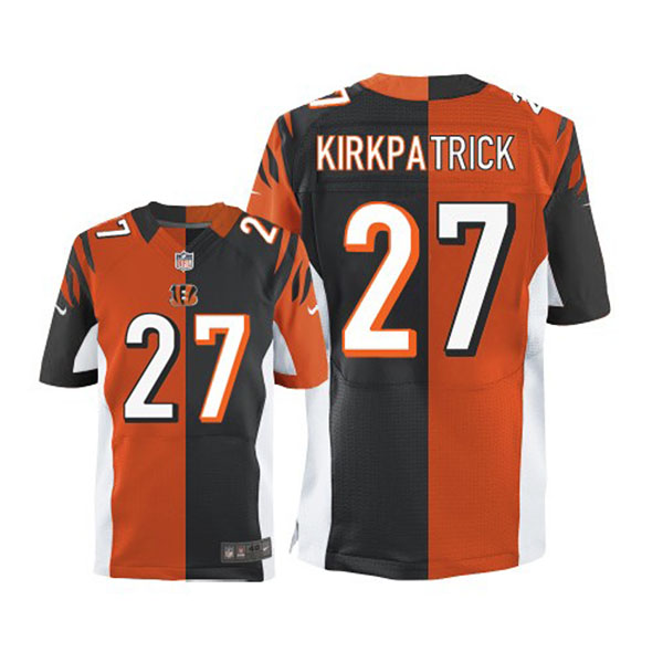 NFL Cincinnati Bengals Men Dre Kirkpatrick Game Two Tone Team Alternate Jersey