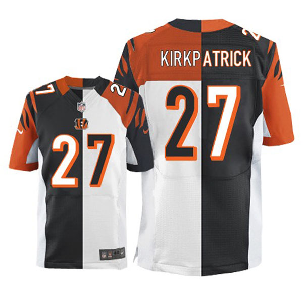 NFL Cincinnati Bengals Men Dre Kirkpatrick Game Two Tone Team Road Jersey