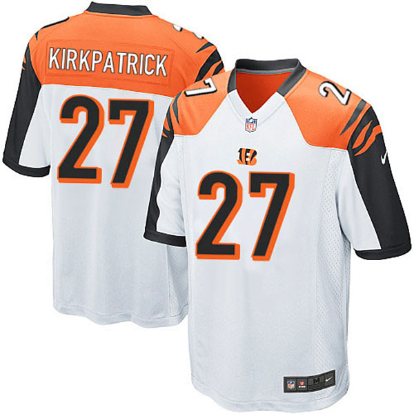 NFL Cincinnati Bengals Men Dre Kirkpatrick Game White Jersey