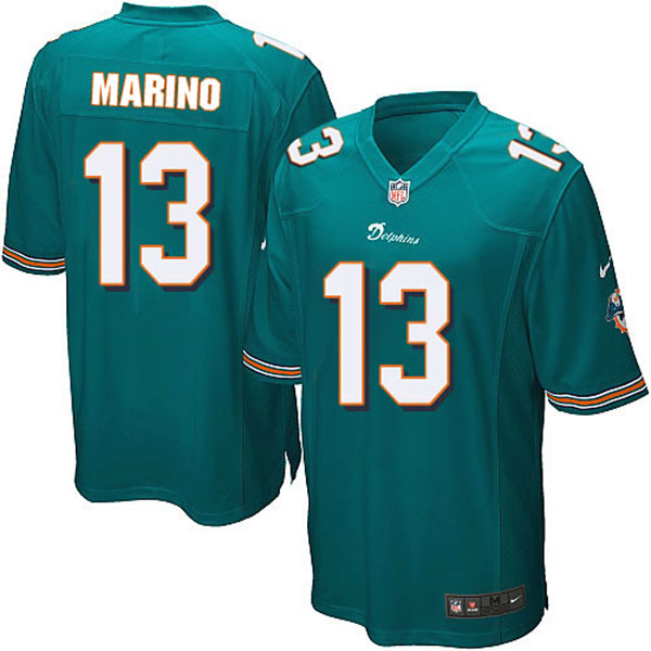 NFL Miami Dolphins Men Dan Marino Game Green Jersey