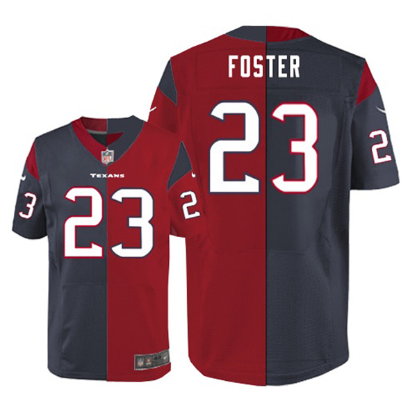 NFL Texans Men Arian Foster Elite Two Tone Alternate Team Jersey