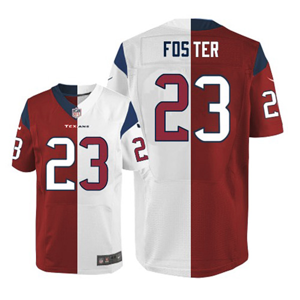 NFL Texans Men Arian Foster Elite Two Tone Road Alternate Jersey