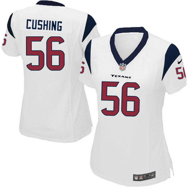 NFL Texans Women Brian Cushing Elite White Jersey