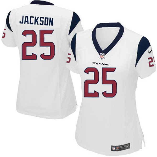 NFL Texans Women Kareem Jackson Elite White Jersey