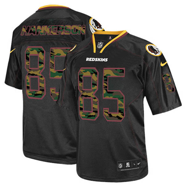 NFL Washington Redskins Men Leonard Hankerson Game Black Camo Fashion Jersey