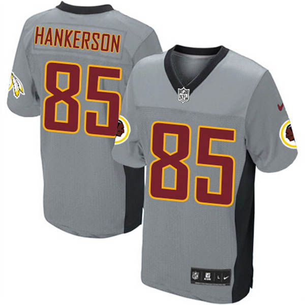 NFL Washington Redskins Men Leonard Hankerson Game Grey Shadow Jersey