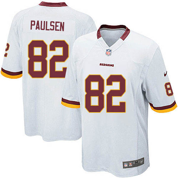 NFL Washington Redskins Men Logan Paulsen Game White Jersey