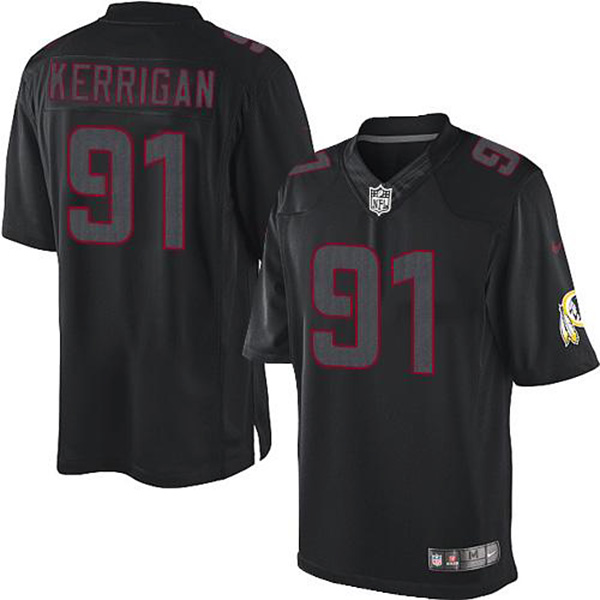 NFL Washington Redskins Men Ryan Kerrigan Game Black Impact Jersey