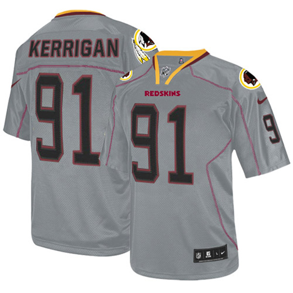 NFL Washington Redskins Men Ryan Kerrigan Game Grey Lights Out Jersey