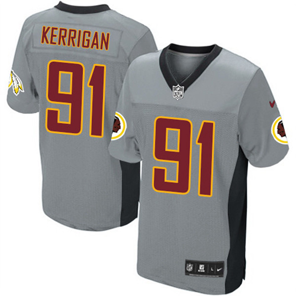 NFL Washington Redskins Men Ryan Kerrigan Game Grey Shadow Jersey