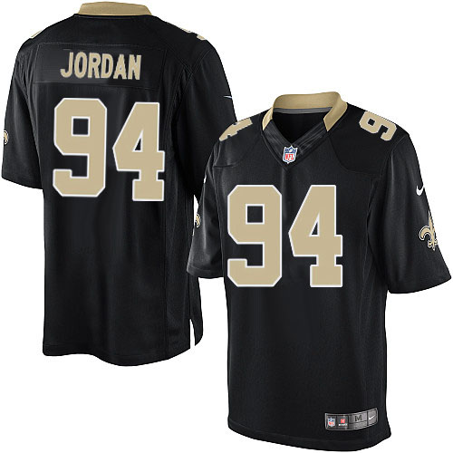 New Orleans Saints Men Cameron Jordan Black Limited NFL Jersey