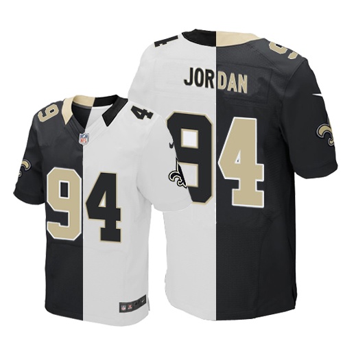 New Orleans Saints Men Cameron Jordan Two Tone Elite Team Road Jersey