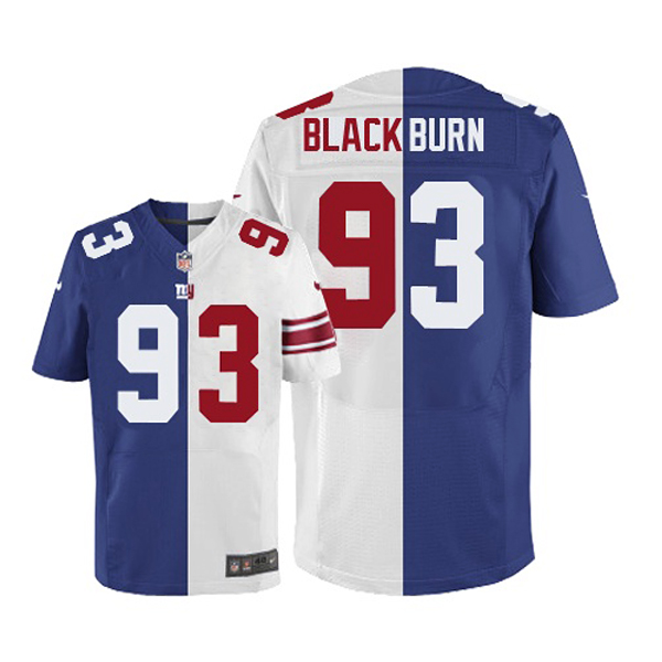 New York Giants Nike Men Chase Blackburn Elite Two Tone NFL Jersey