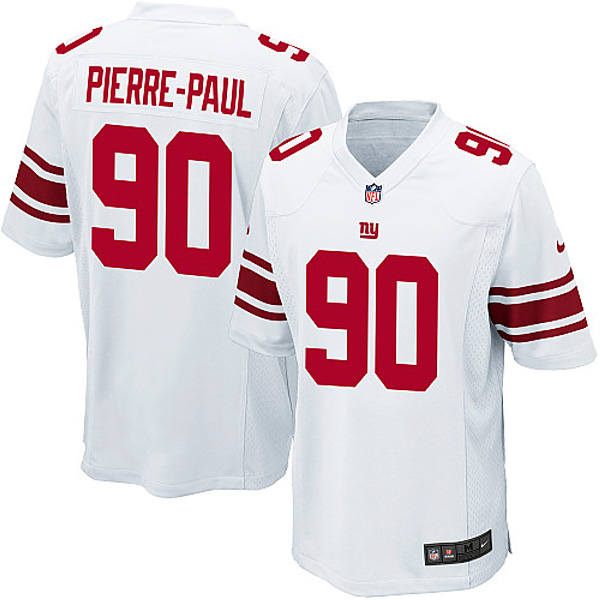 New York Giants Nike Men Jason Pierre-Paul Game White NFL Jersey