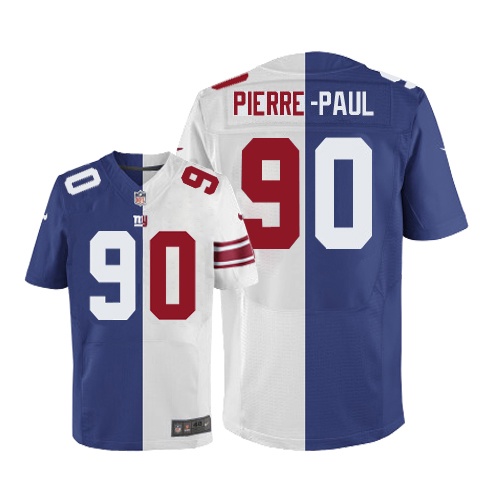 New York Giants Nike Men Jason Pierre-Paul Limited Two Tone NFL Jersey