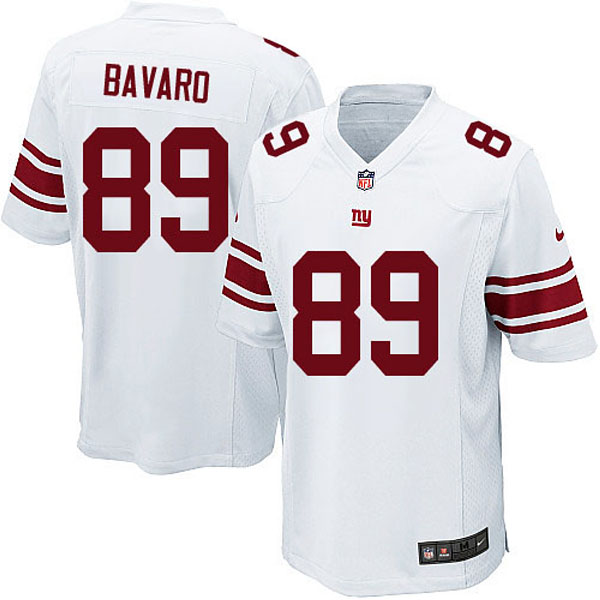 New York Giants Nike Men Mark Bavaro Game White NFL Jersey